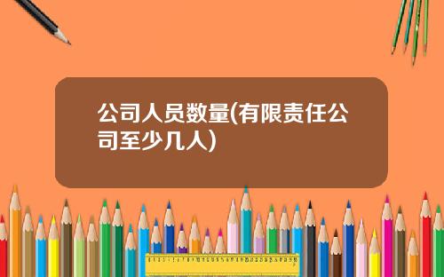 公司人员数量(有限责任公司至少几人)