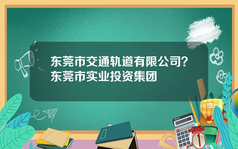 东莞市交通轨道有限公司？东莞市实业投资集团